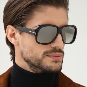 Tom Ford LYLE FT0837-N Black Sunglasses